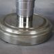 Lamp chrome with Lampshade to hair metal