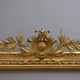 English giltwood overmantle mirror h161cm