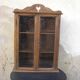 Old wall display case