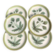 Assiettes plates grès émaillé Gien  «Herbiers»