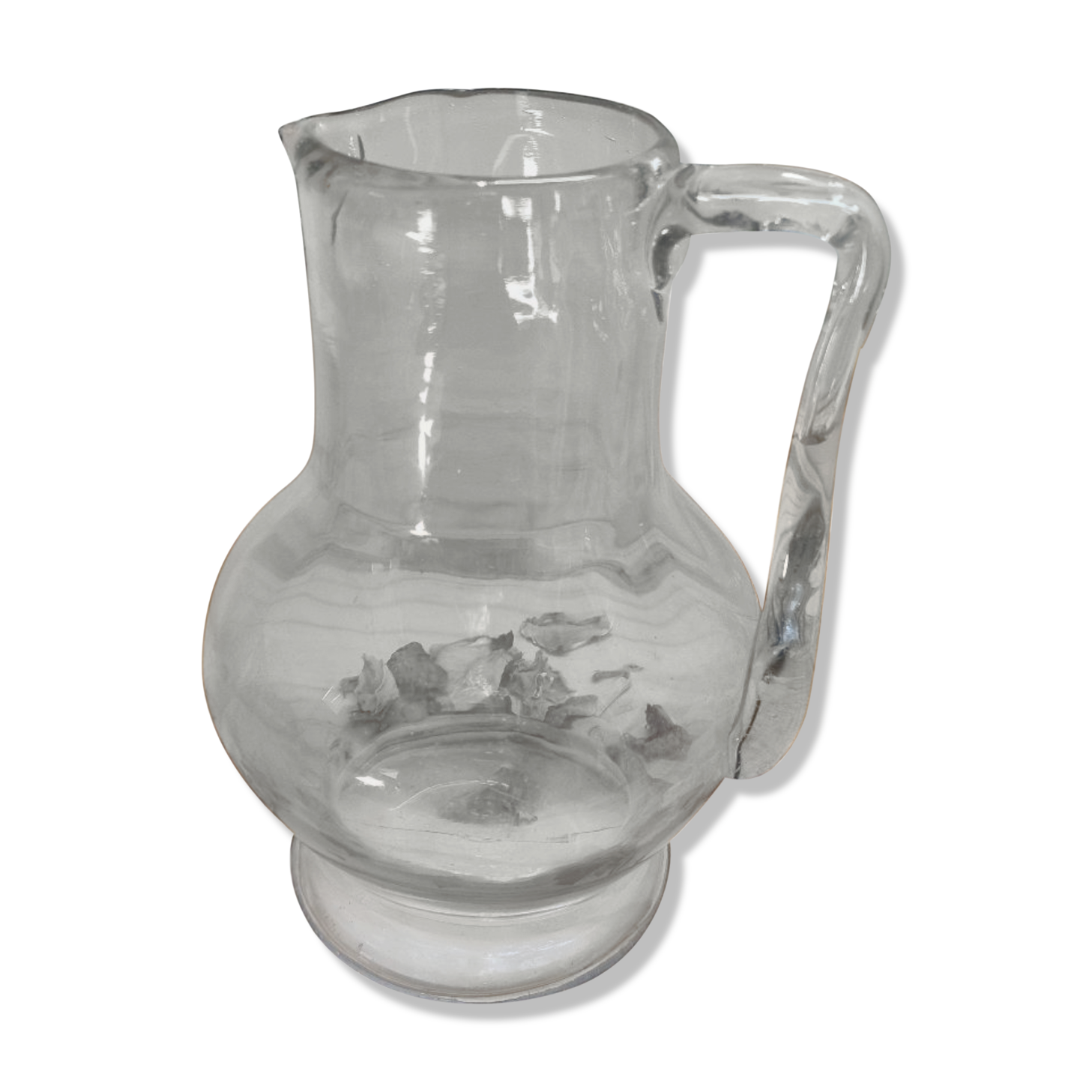 Vintage blown glass carafe