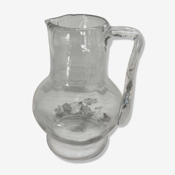 Vintage blown glass carafe