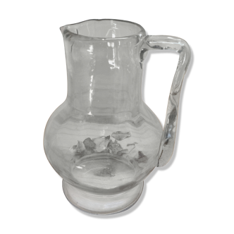 Vintage blown glass carafe