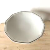 Plate mounted porcelain limoges