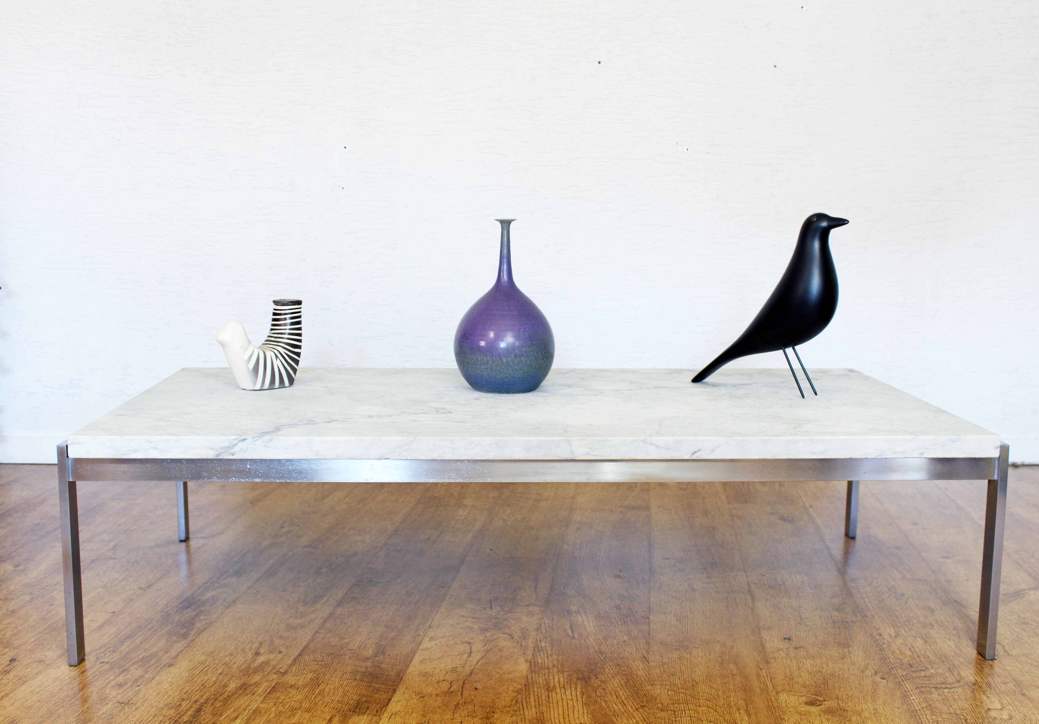 PK61A coffee table by Poul Kjærholm for E. Kold Christensen, Denmark