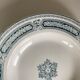 Assiette creuse en terre de fer