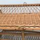 60s wicker rattan cradle bed