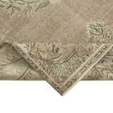 Handwoven unique anatolian beige rug 185 cm x 298 cm - 36743