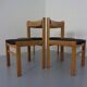 Danish Oak Dining Chairs, Set of 4, 1960s