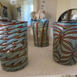 Murano orangeade glasses