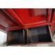 Antique red Chinese wardrobe