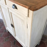 Parisian vintage white buffet