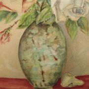 Ancient bouquet of roses