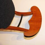 Biedermeier Cherry Veneer Shovel Chair, South Germany, 1820s