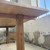Perriand mountain furniture pine dining table