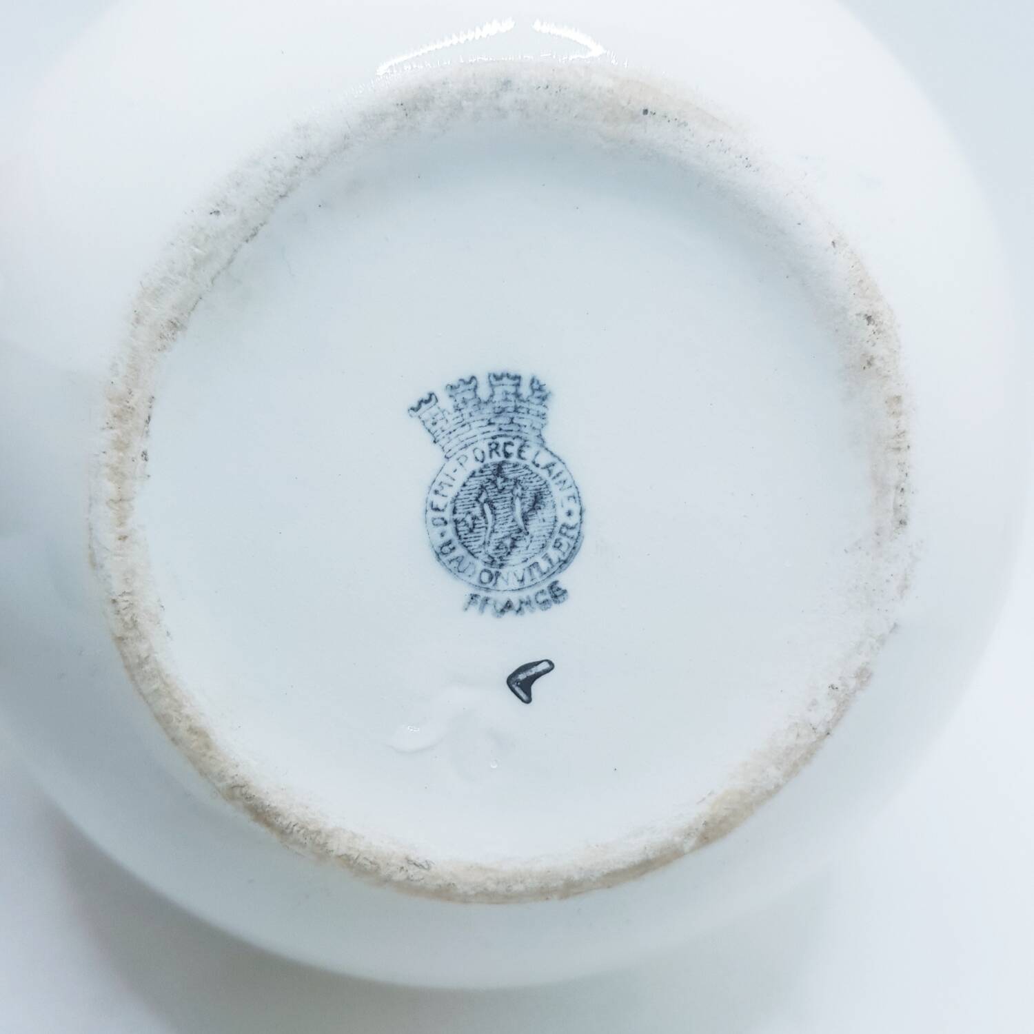 Théière art déco Badonviller