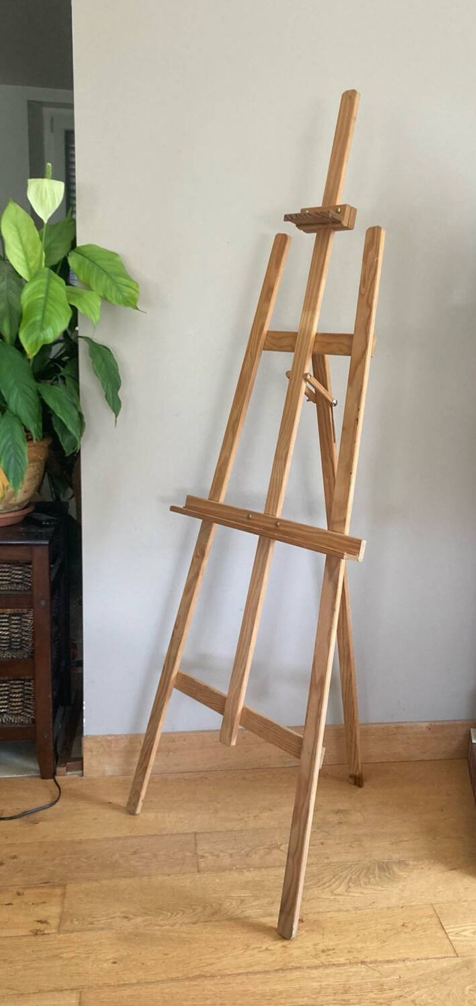 20th century solid pine painter's easel