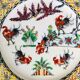 Antique plate in Chinese porcelain