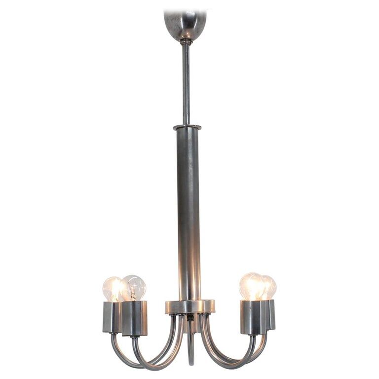 Art Deco Chandelier, Bauhaus, Functionalism, 1930s