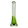 Art Nouveau vase, green glass, silver mount, United Kingdom, early 20th century