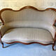 Mahogany Louis Philippe canapé