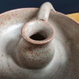 Ceramic cellar rat candle holder