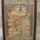Large poster of the Béziers Arena Theatre