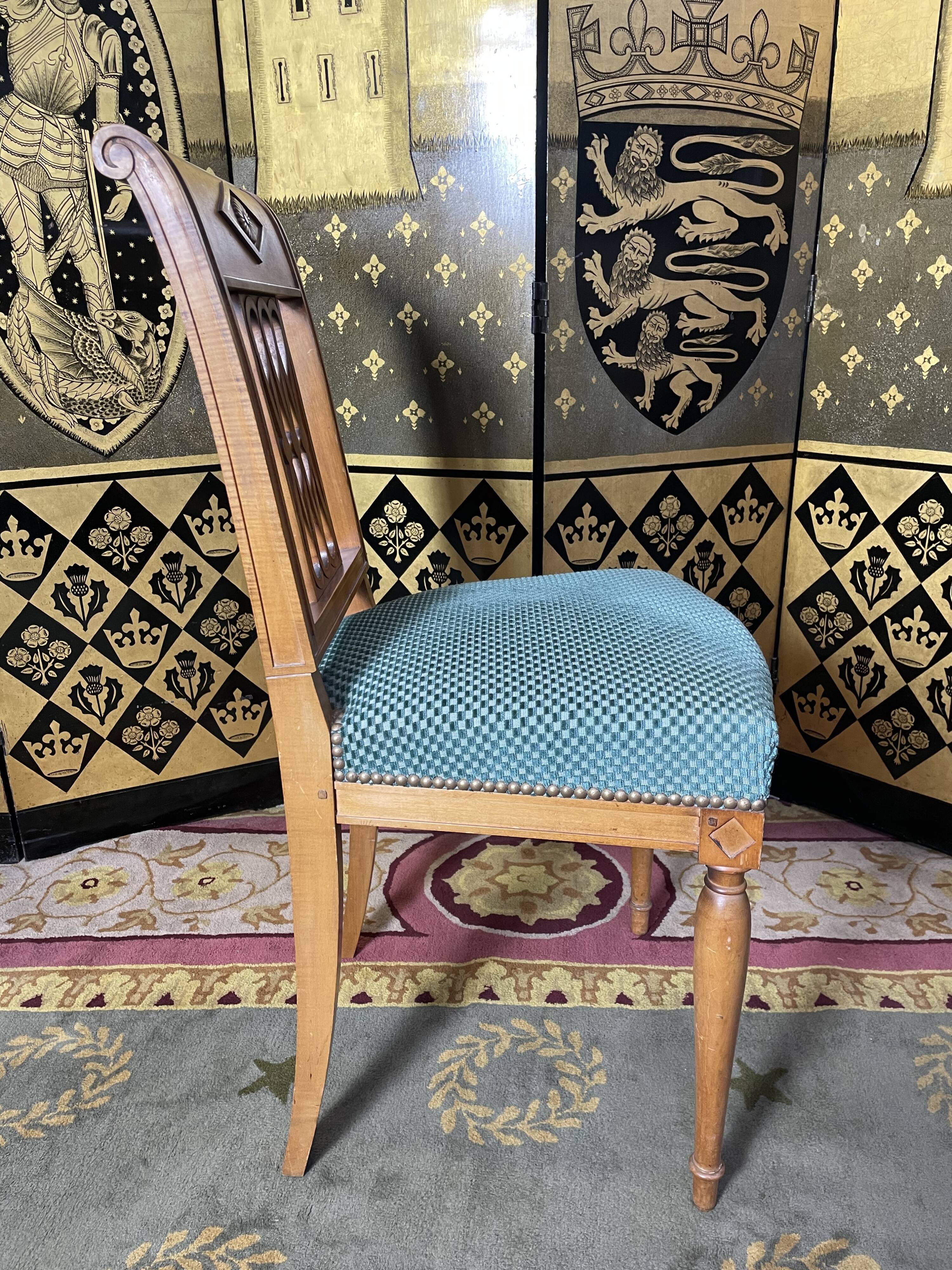 Suite of 6 Louis XVI style chairs