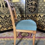 Suite de 6 chaises de style Louis XVI