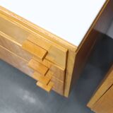 Paire de commodes Frantisek Mezulanik des années 1960, Tchécoslovaquie