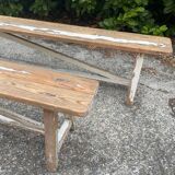 Wooden benches - 3m