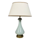 Baluster-shaped lamp in celadon porcelain, Napoleon III period, circa 1880