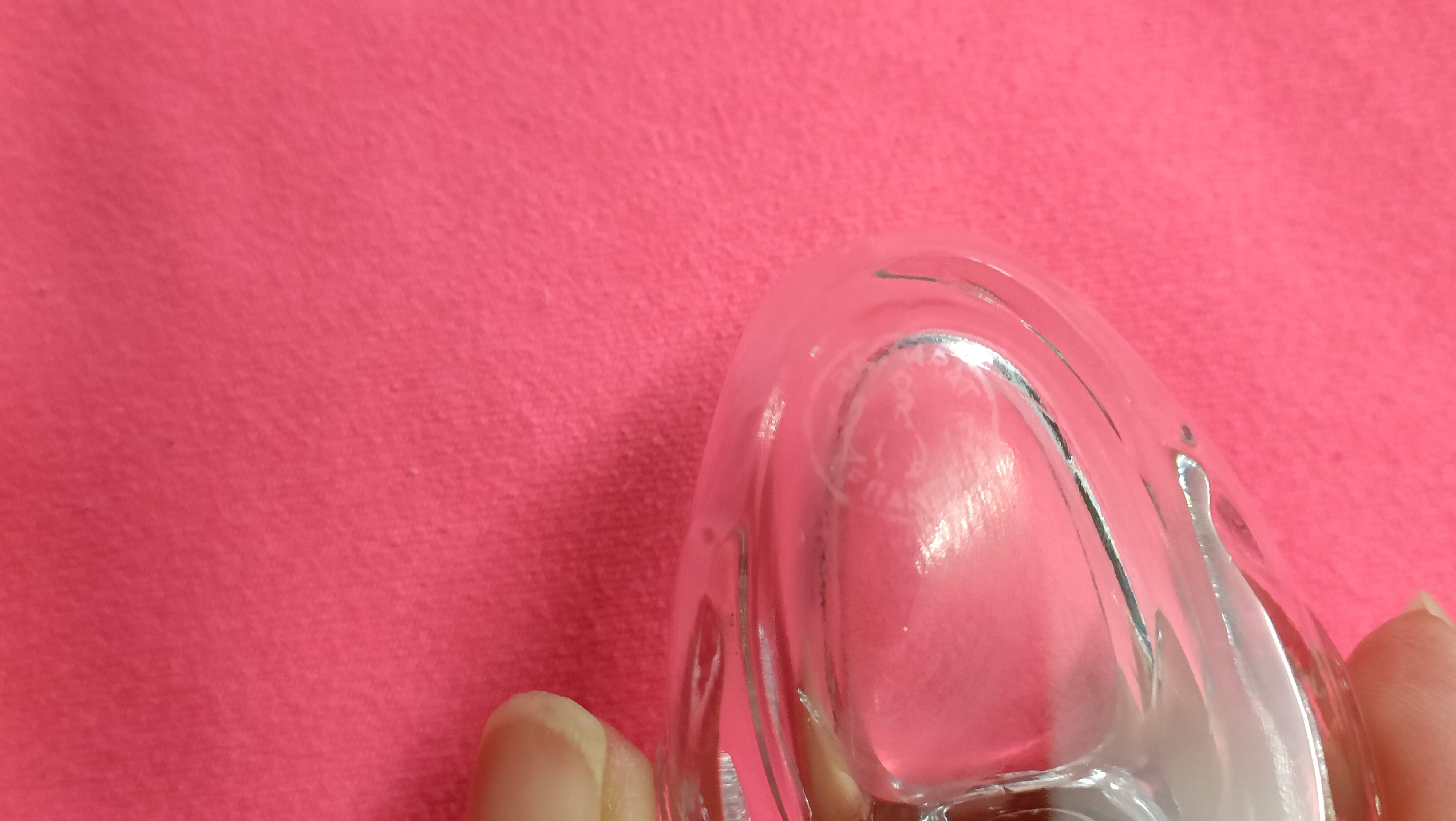 box of a pair of Baccarat crystal salerons with its 2 small golden spoons