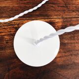 Vintage "kitten" chandelier in opaline