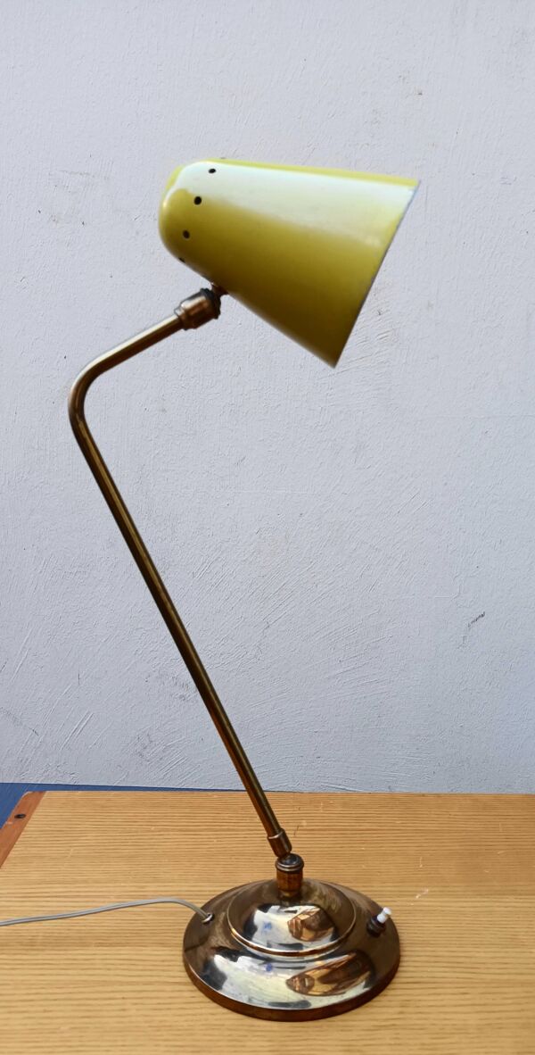 Lampe cocotte attribuée a Robert Mathieu,Années 50