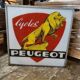 Peugeot light sign