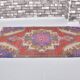 Tapis vintage noué à la main Oushak sku2586
