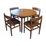 Dining table and chairs by Borge Mogensen edited by Karl Anderson & Söner.