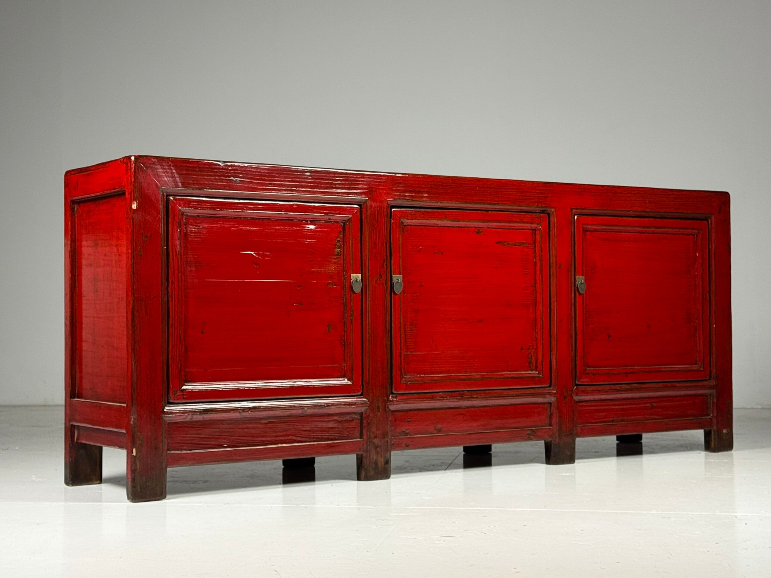 Chinese sideboard red