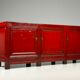 Chinese sideboard red