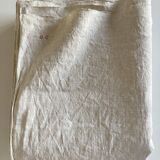 Nappe de ferme de réserve en lin brut 19e L260cm