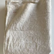Nappe de ferme de réserve en lin brut 19e L260cm