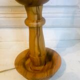 Lampe en bois 48 cm  circa 1960