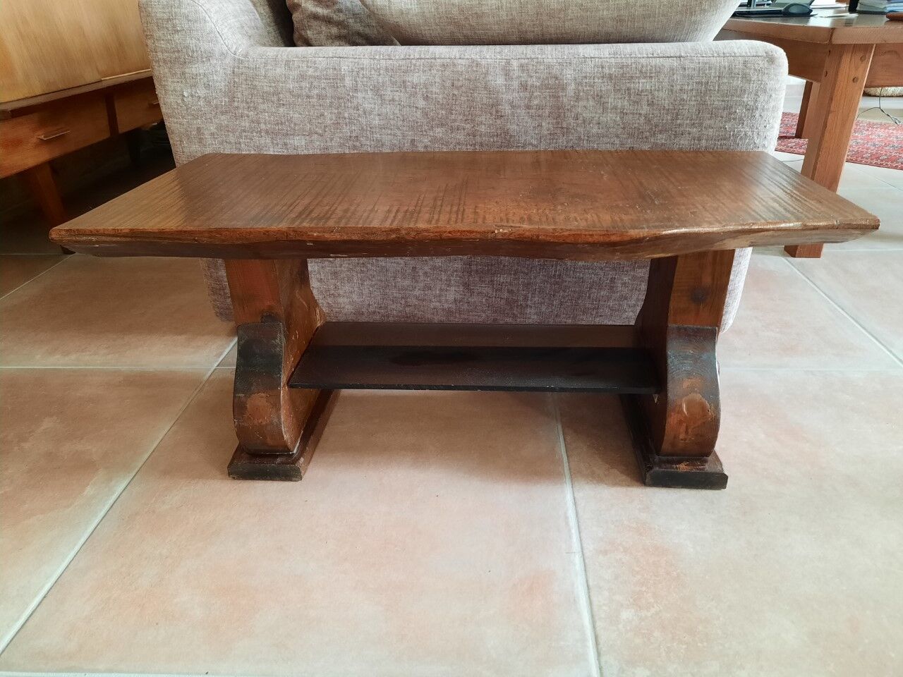 Brutalist coffee table