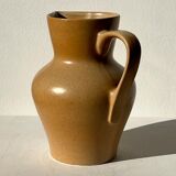 Petit pichet en grès beige clair