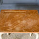 School desk 1960 white lacquered metal wooden top