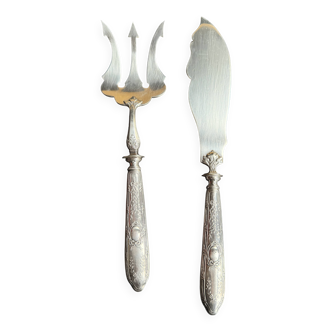 Fish Serving Cutlery – Silver and Silver Plated