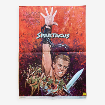 Affiche cinéma originale "Spartacus" Kubrick