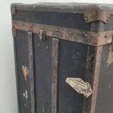 Cabin trunk from the brand "La Malle Bernard" Paris - 1900s