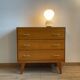 Commode 3 tiroirs pieds compas